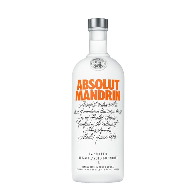 Absolut Mandrin Vodka 1Ltr